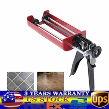 For Panel Bond Gun Gun 400mL (1:1 Mix Ratio) Dual Component Applicator NEW US