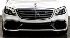 Mercedes OEM W222 S63 S65 AMG Sedan 2018-20 Front Bumper & Grille Conversion Kit