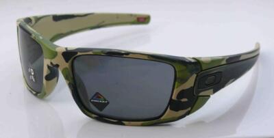 Oakley Sunglasses SI Fuel Cell Camo Woodland Spin Prizm Grey