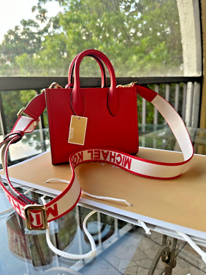 Michael Kors Mirella XS Logo Shopper Crossbody Handbag