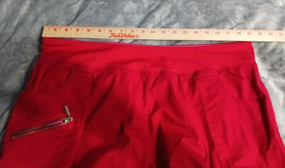 Pantalones Médicos Beyond Mujer P XL Rojo Ropa de Trabajo Bolsillos Enfermera Hospital Todos los Días  Foto 4 de 4
