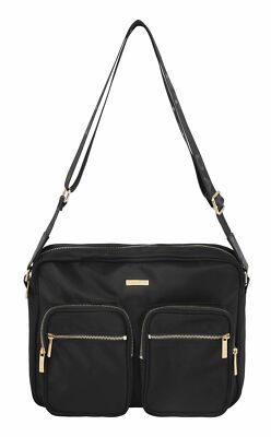 DAY ET Formal Crossbody Bag Umhängetasche Tasche Black