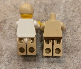 Lego Star Wars Luke Skywalker Minifigure set 7110 Landspeeder Ben Kenobi Body