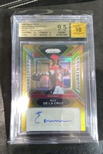 2024 Panini Prizm Sensational Signatures Elly De La Cruz Gold Prizm /10 (AU, RC)