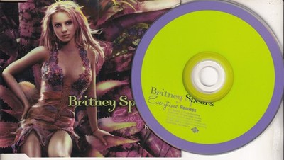 BRITNEY SPEARS Everytime Remixes (CD 2004) Maxi Single 4 Songs Versions CANADA