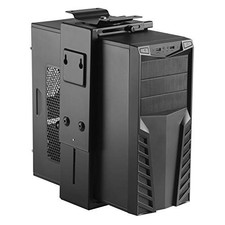 Adjustable Under Desk Computer Mount and Wall Mount  CPU Holder That Fits