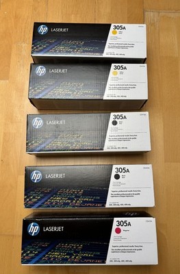 5x  HP Toner Original für Laserjet Pro 400 nagelneu versiegelt