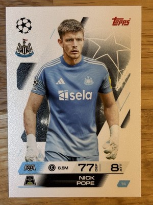 Topps Match Attax Champions League 2025/26 Nick Pope Nr.74 Base Newcastle United