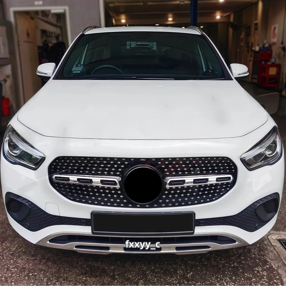 For 2021 2022 2023 Mercedes GLA200 GLA250 Basic H247 Chrome Diamond Grill Grille - Image 4 of 4