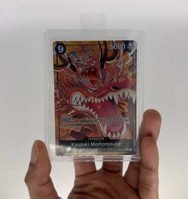 Bandai One Piece CCG Kouzuki Momonosuke OP16-085 ALT ART Special Holo
