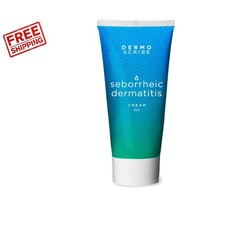 Natural Seborrheic Dermatitis Cream - Fragrance-Free 2 oz for Face  Scalp