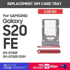 Sim Card Tray For Galaxy S20 FE - Cloud Red