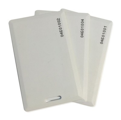 100 pcs 26 Bit Proximity Clamshell Weigand Prox Swipe Cards Compatable with