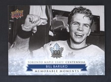 2017 Toronto Maple Leafs Centennial Base SP #174 - Bill Barilko