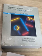IBM Disk Operating System Version 3.30 W/Binder 1987 First Edition Vintage