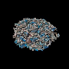 25 g de perles égyptiennes antiques en faïence – 1550-332