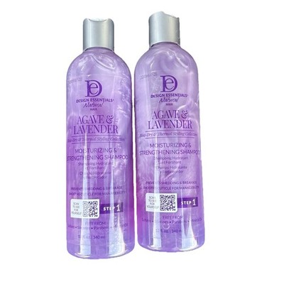 Design Essentials Natural Hair Agave & Lavender Moisturizing Hair Bath 12oz (2)