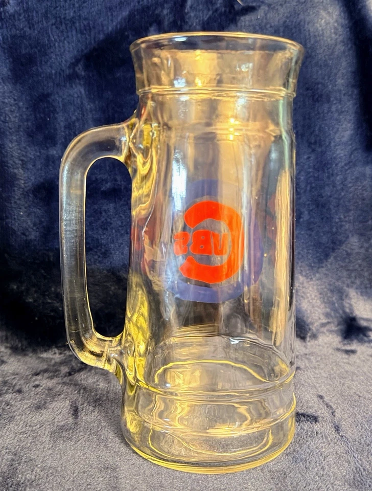 Vintage Chicago Cubs 7" Glass Beer Mug - Image 4 of 4