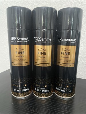 TRESemme Ultra Fine Hair Spray Level 3  Pro Lock Out Frizz Control 11 oz 3 Pack