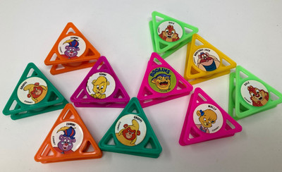 Vintage 1990 Kelloggs Disney Stamper Cereal Prize Lot of 10 Stamps Mixed Lot
