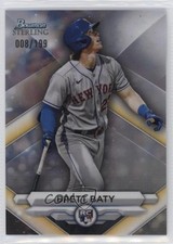 2023 Bowman Sterling Rookies Refractor 8/199 Brett Baty #BSR-26 0nr3
