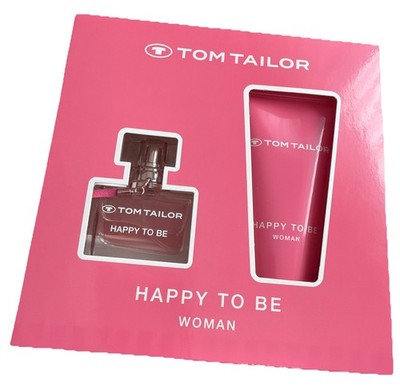 Tom Tailor Happy To Be Woman Geschenkset 30 ml Eau de Parfum & 100 ml Duschgel
