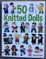Sarah KEEN Knitted Dolls Book 50 Dolls