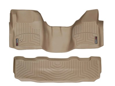 WeatherTech FloorLiner for 2008-2010 Ford Super Duty - Tan