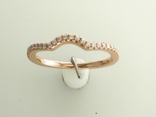LeVian 14K Rose Gold 0.22 cts Vanilla Diamond Statement Ring Jewelry for Women