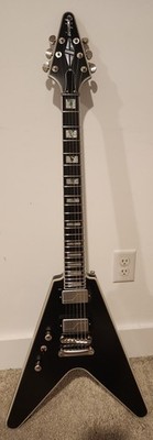 Epiphone Flying V Prophecy Electric Guitar LEFT-HANDED, Gig Bag, Fender Mini Amp