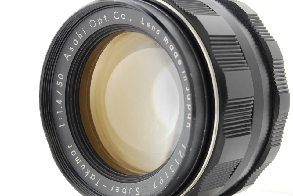 Lente 8 elementos [Exc+5] Pentax Super Takumar 50 mm f1,4 MF montaje M42 de JAPÓN Foto 4 de 4