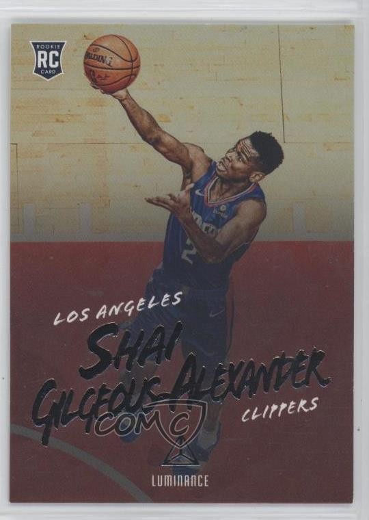2018-19 Panini Chronicles Luminance Shai Gilgeous-Alexander #162 Rookie RC