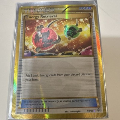 The Pokémon Company Energy Retrieval 99/98 XY Ancient Origins Secret Rare Holo