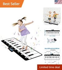 Educational Piano Mat for Toddlers - 10 Keys with 8 Sounds, Safe  Fun Play