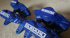 Subaru Gc8gf8 Wrx And Gd 4-pot And 2-pot Brake Caliper Decals Stickers