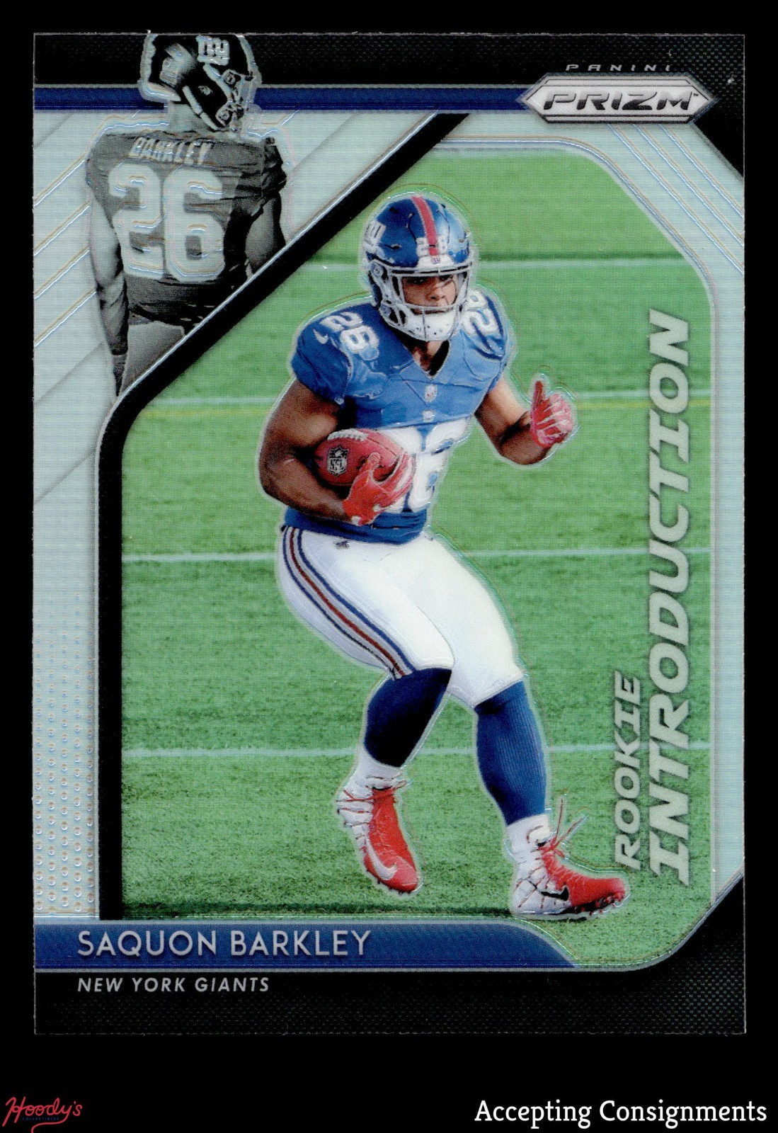 Saquon Barkley Panini Elite Draft Picks Collegiate Primary Colors #2 Holo