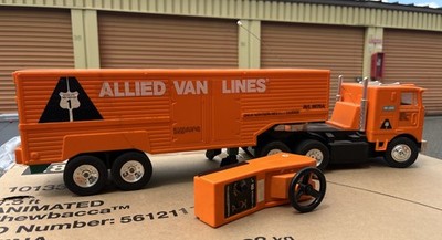 Vintage 1977  Pro-Cision R/C 18 Wheeler Semi Allied Van Lines Power Streaker