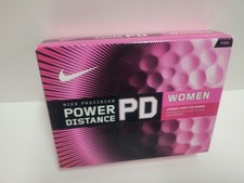 Nike Precision Power Distance PD Women’s Golf Balls 4 Sleeves 12 Balls Pink