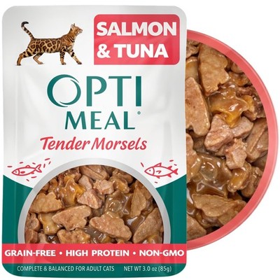 Wet Cat Food Variety Pack - Sea Protein Selection, Grain Free Tender Morsels,...