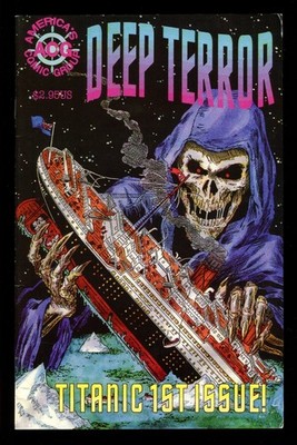 Deep Terror 1 Comic Avalon - ACG 1998 Ghostly Tales Reprints Titanic Horror Rare