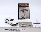 Downshift 100% Complete 1985 G1 Transformers Toyota Celica Supra Vintage