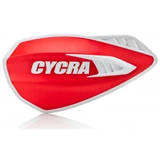 Cycra Cyclone Handguard - Red/White 1CYC-0056-343