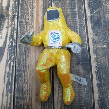 Vintage 1997 Intel Pentium II MMX 8" Bunny People Doll YELLOW Metallic Colored