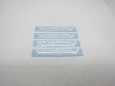 VIPER Viper Auto Security Sticker White Inside 4 pieces