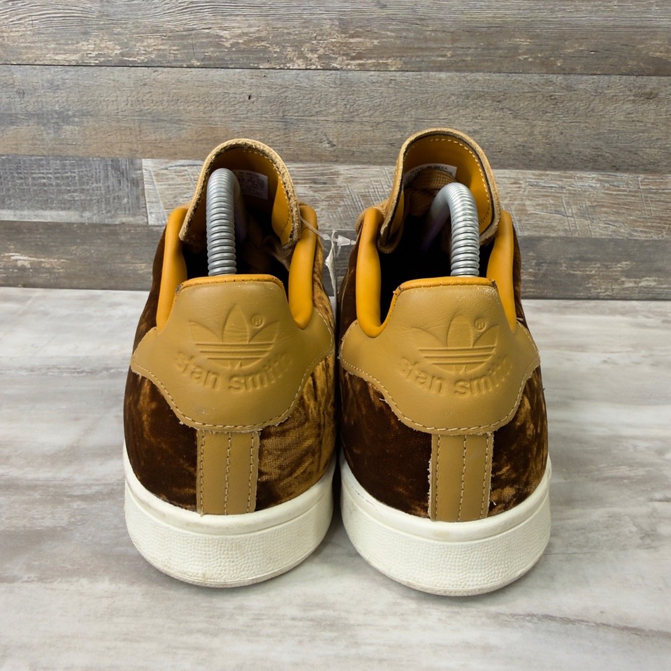 Adidas Box Size Adidas Stan Smith Mens Size 7 Velvet Sneakers Mesa Brown EH0175 | eBay