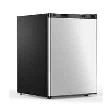 COWSAR 2.6 Cu.Ft Mini Fridge with Freezer, Single-Door Compact Refrigerator, ...