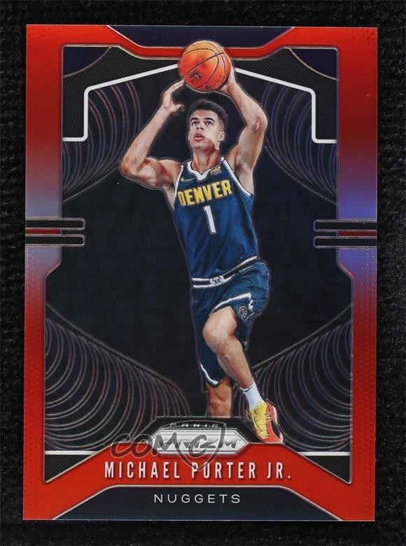 2019-20 Panini Prizm Red Prizm 238/299 Michael Porter Jr #88