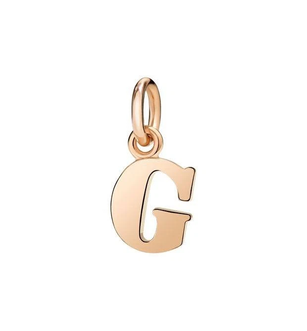 NKlaus Ciondolo Lettera D In Oro Giallo 333 Con Zircone – 8 Mm, Piccolo E Brillante