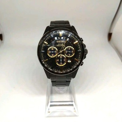 Seiko Lupin the Third Limited V175-0AF0 Daisuke Jigen Solar Mens Watch