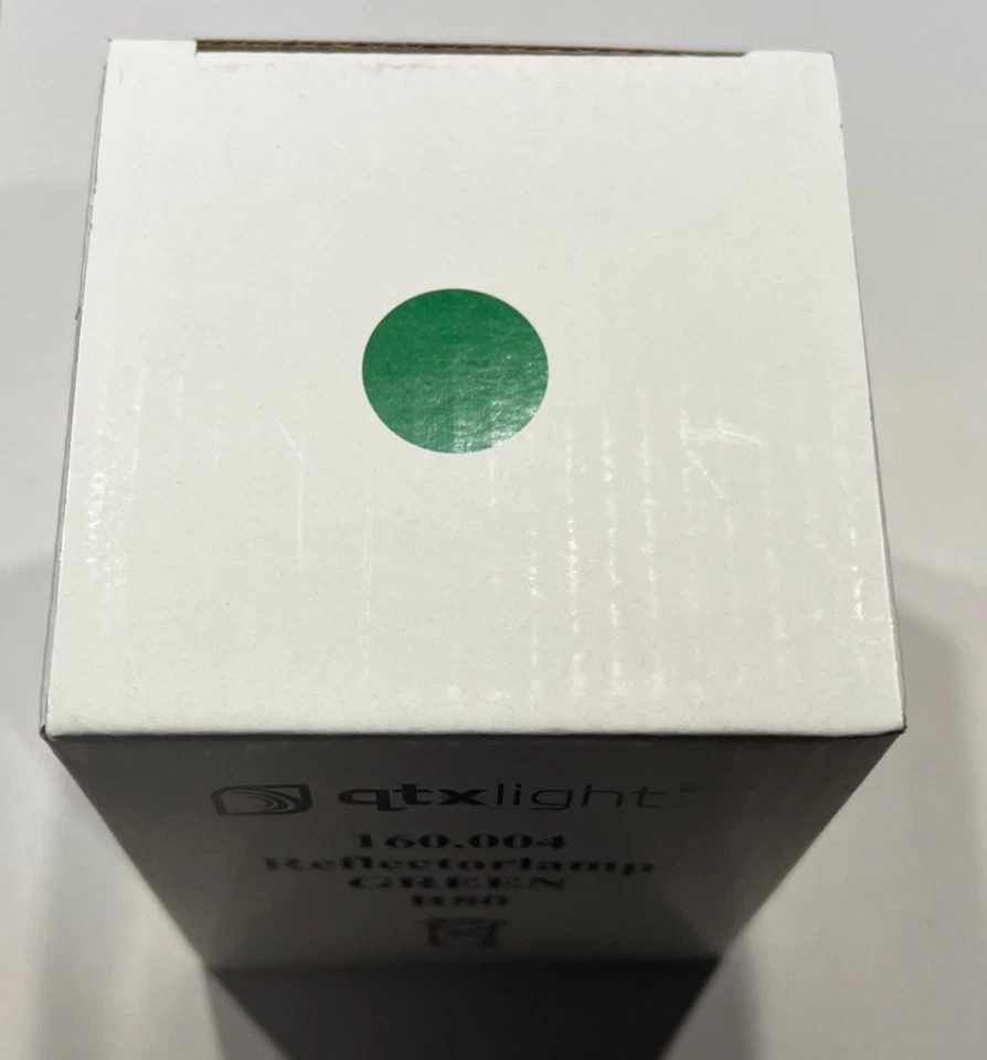Green R80 Reflector Spot E27 60w 230vQTX Light 160.004 Disco Light Box Lamp Bulb - Image 3 of 4